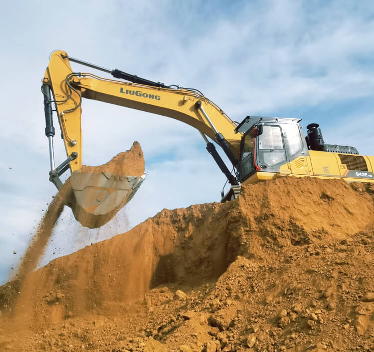 咱們國產品牌的挖掘機很給力！